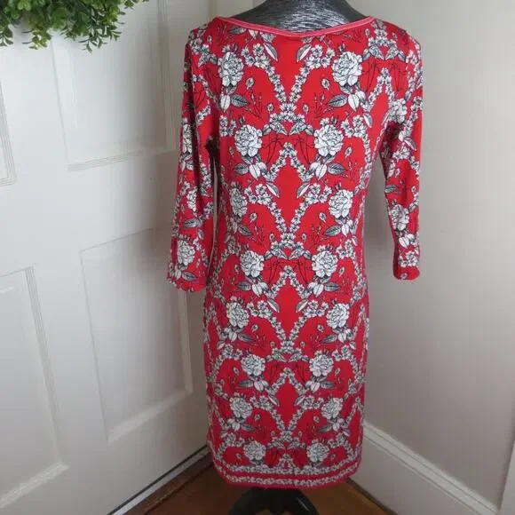 NWT Max Studio 3/4 Length Sleeve Shift Dress Med - Picture 4 of 5